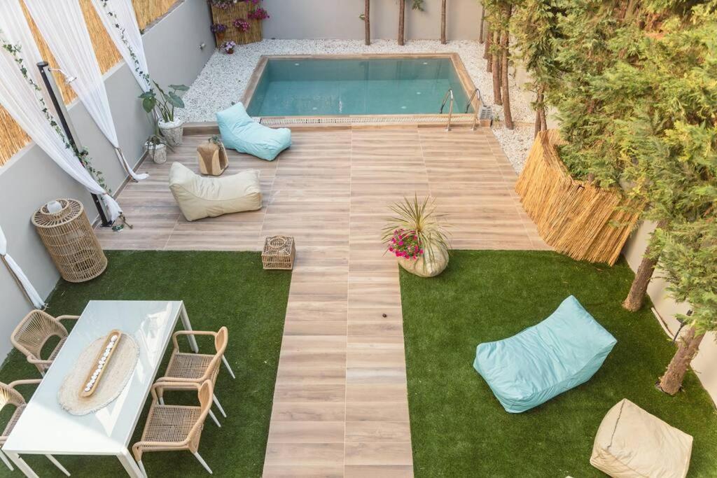 G&M Luxury Residence With Pool Chania  ภายนอก รูปภาพ